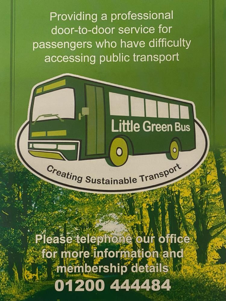 The Little Green Bus Service! 