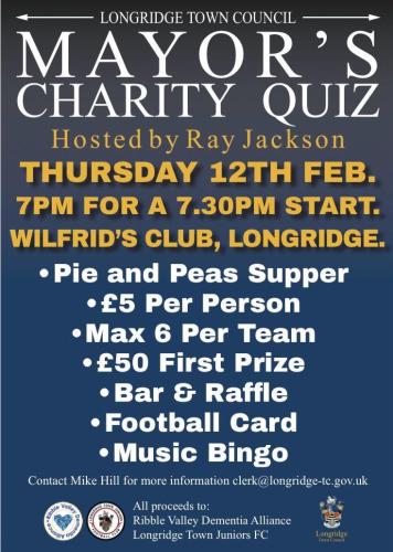 Mayor's Charity Quiz